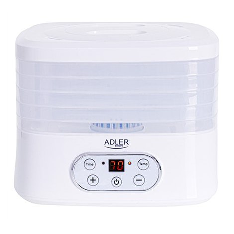 Adler | Food Dehydrator | AD 6658 | Power 230 W | Number of trays 5 | Temperature control | Integrated timer | White - 3